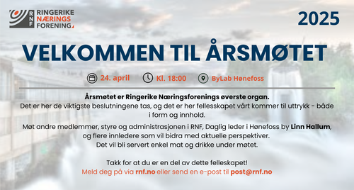 Årsmøtet i RNF 2025